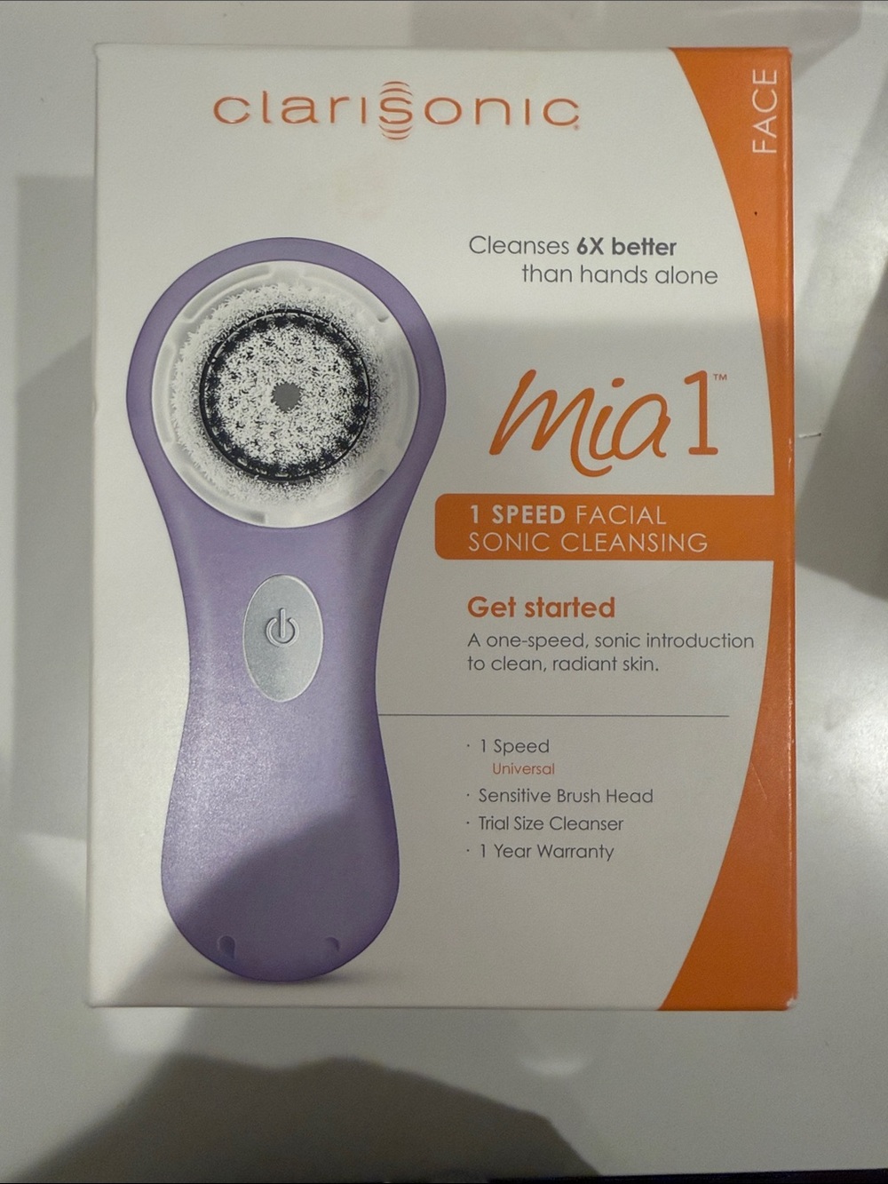 Clarisonic Mia 1 Lavender Sonic Facial Cleansing Brush